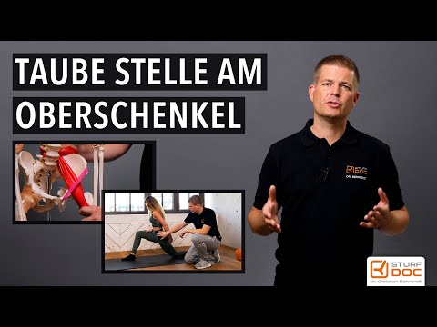 Numb spot on thigh - compression of the lateral femoral cutaneous nerve - with exercises