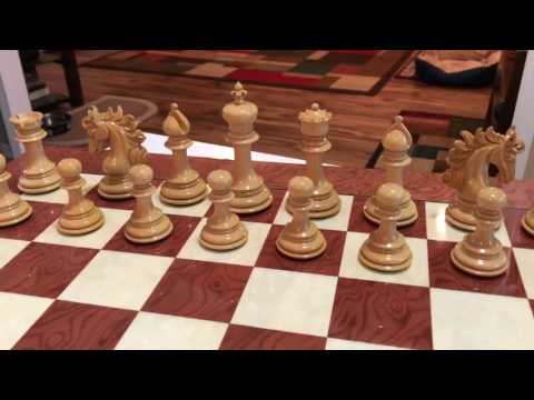 Arabian knight series luxury wooden chess set review