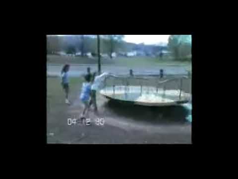 Playgrounds in the 1980's were on another level!