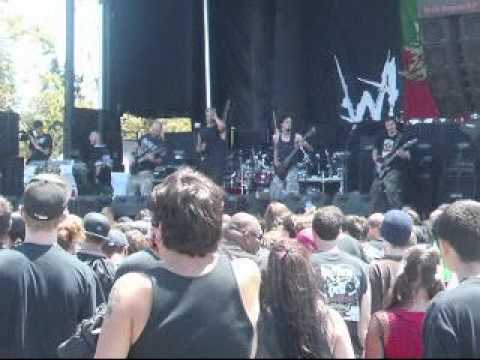 Vengince band @ Mayhem Festival Shoreline Amphitheatre July 1, 2012