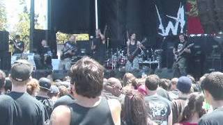 Vengince band @ Mayhem Festival Shoreline Amphitheatre July 1, 2012