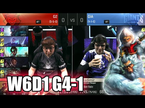 G2 eSports vs GIANTS | Game 1 S6 EU LCS Summer 2016 Week 6 Day 1 | G2 vs GIA G1 W6D1 1080p