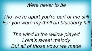 Andy Williams - Blueberry Hill Lyrics
