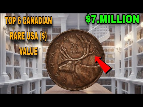 6 Rare Canadian Quarters Worth $$$ in Today’s Market (You Might Have Them!