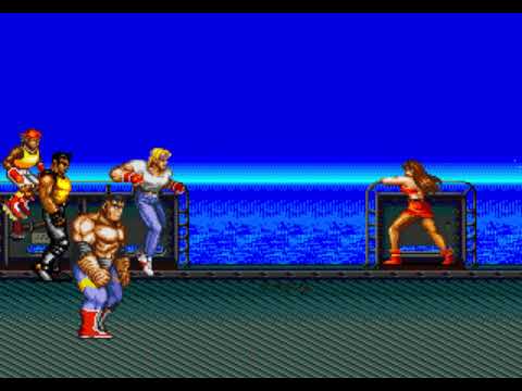 Streets of Rage 2 - Slow Moon(Stage 5) in major key