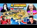 8 Year Old does THE 4 CORNER CHALLENGE in WARZONE!