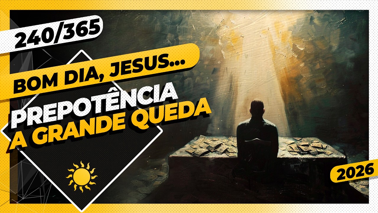 PREPOTÊNCIA: A GRANDE QUEDA - Bom dia, Jesus! 240/365 (2026)