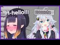 Kagura Nana Visits Ina's Stream and it Makes her Very Nervous...【Hololive EN】