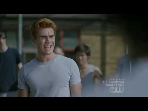 Riverdale 3x02 Veronica and Reggie visit Archie in prison