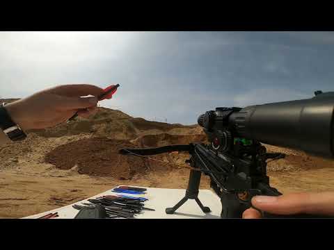 7vsTarget - Episode 6: Precision test with 55lbs and WANVZMR, XBOW FMA, GoGun and YAK Archery arrows