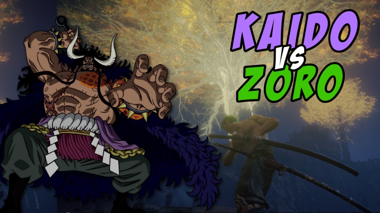 ZORO VS KAIDO ll ELDEN RING ll ONE PIECE