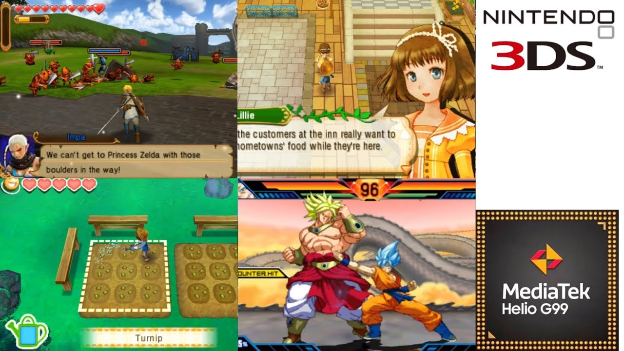 50+ Tested Playable Citra/Azahar Games on Mediatek Helio G99 [3DS Games]