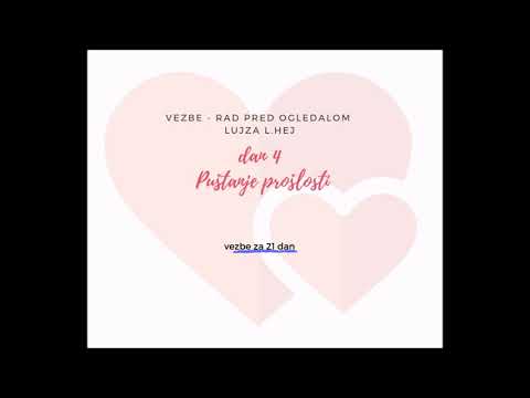 Vezba  - Rad pred ogledalom Lujza Hej - 4. dan otpustanje proslosti