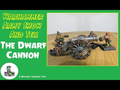Age Of Sigmar Battlefield Show And Tell - The Cannon Of Queen Helgar's Army