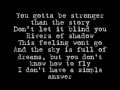 The killers - This is your life with lyrics 