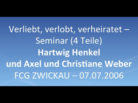 Verliebt, verlobt, verheiratet - (1/4) Hartwig Henkel