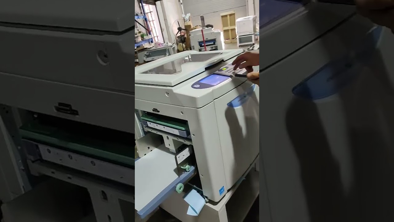 Refurbished riso SD5430 SD5430L SD5630 SD6680 digital duplicator risograph printer used machine