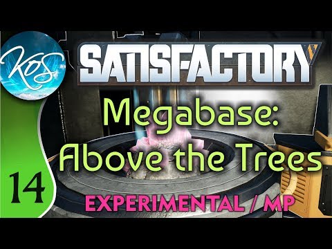 Satisfactory Ep 14: EXPERIMENTAL NEW STUFF & MEGABASE TOUR - Multiplayer Let's Play Gameplay