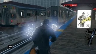 Watch Dogs - Free Roam Gameplay PS3 (Man Vs. Train, Police Chases, Costumes, Boat, &amp; MORE!!)
