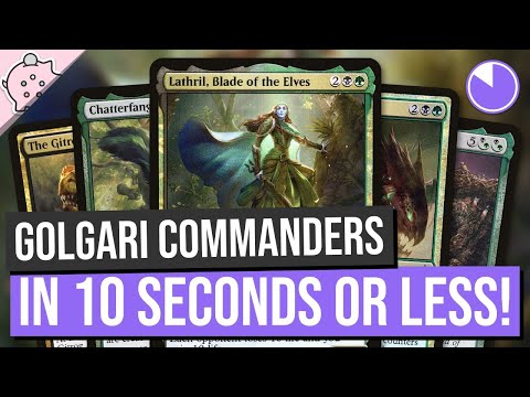 Mtg Commander Black Green