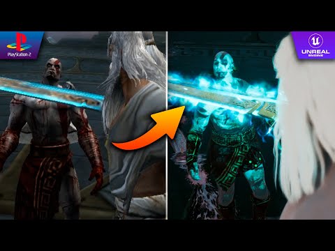 I made a remake of God of War 2 with Unreal Engine 5