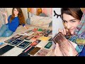 MY EYESHADOW PALLETE COLLECTION WITH SILPA AUNTY| AVNEET KAUR| 2020| MAKEUP