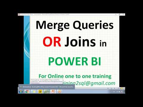 Merge Queries in Power BI | Joins in Power BI