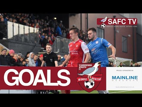 Goals: Scarborough Athletic v Ramsbottom United - 4/11/2017