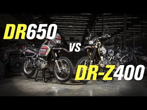 Suzuki DR650 vs DRZ400