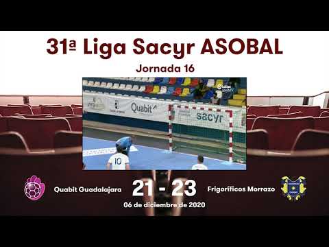 31ª Liga Sacyr ASOBAL J16: Quabit Guadalajara - Frigoríficos Morrazo 21-23