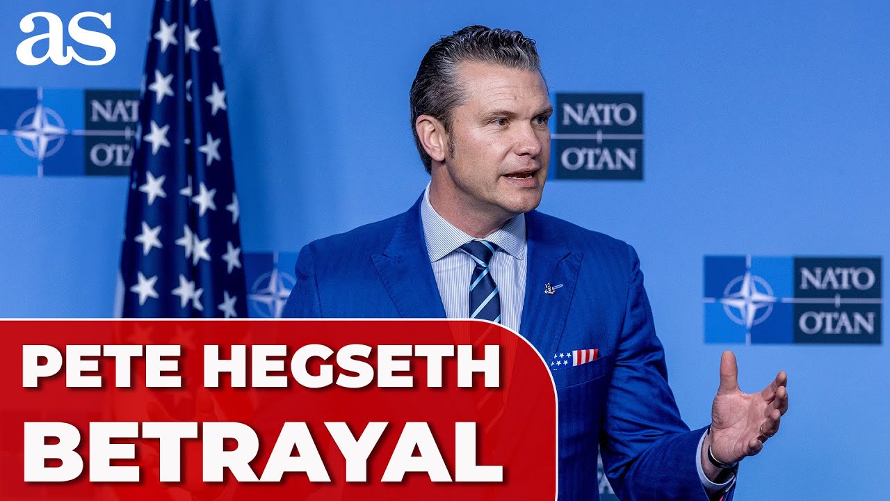 PETE HEGSETH, secretario de DEFENSA de EEUU, niega que su PAÍS esté TRAICIONANO a UCRANIA