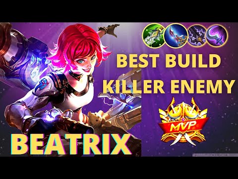 BEATRIX BEST BUILD 2021| BUILD BEATRIX TERSAKIT 2021 HYPER |BEATRIX GAME PLAY MOBILE LEGENDS