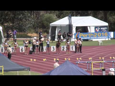 U18 Womens Hurdles