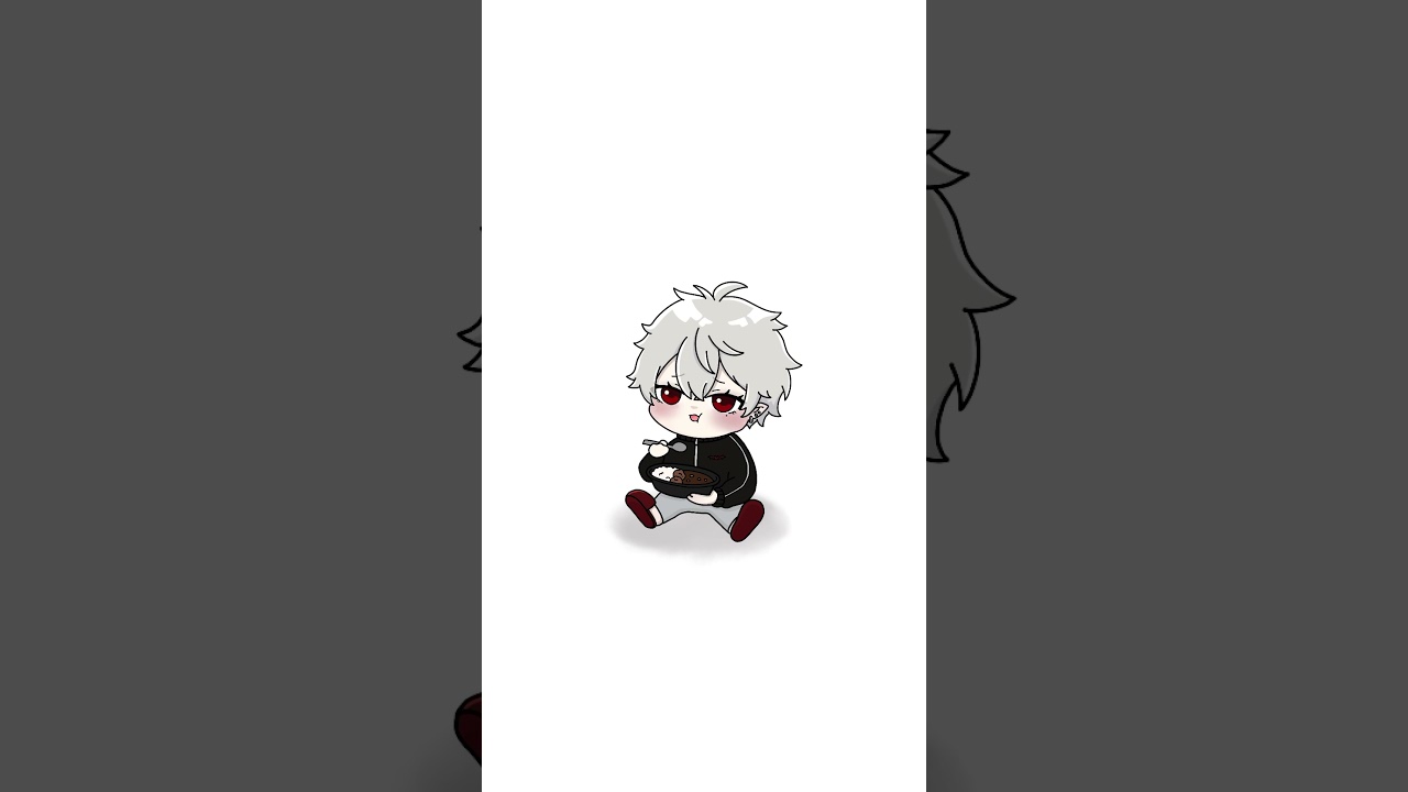 うめぇ〜【葛葉/手描き/切り抜き】