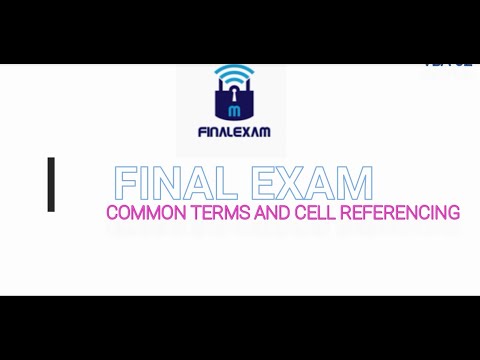 VBA 3 COMMON TERMS AND CELL REFERENCING