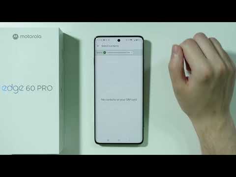 Motorola Edge 60 Pro: How to Import SIM Contacts (Fix Missing SIM Contacts)