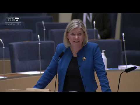 Magdalena Andersson talar sanning om försvaret