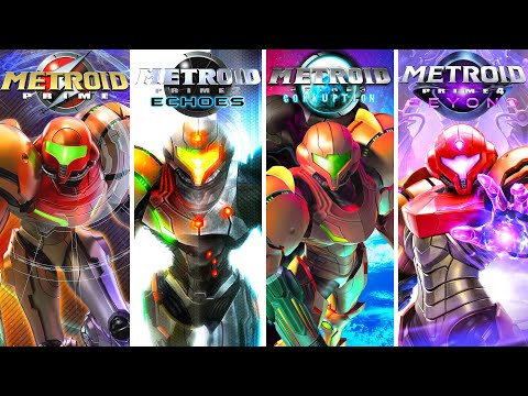 Metroid Prime 1, 2, 3 & 4 - Full Game 100% Walkthrough