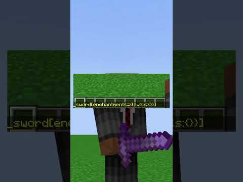Sharpness 1000 Sword Minecraft Java Tutorial