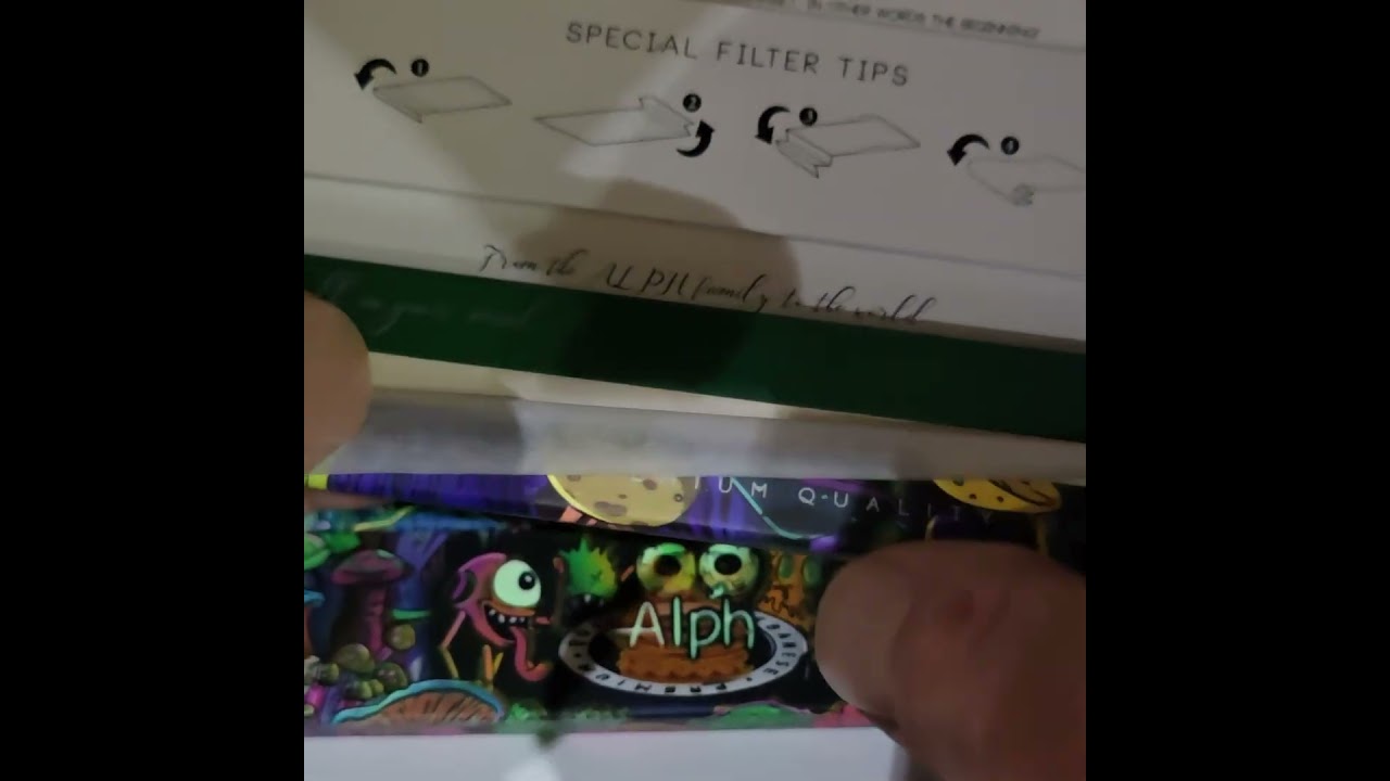 Alph Glow Rolling Papers – Vidéo produit