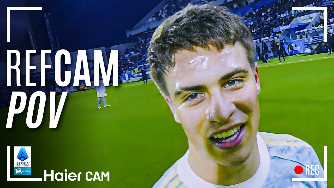 REF CAM POV: You Are The Referee in Sassuolo-Juventus | HAIER CAM | Serie A 2025/26