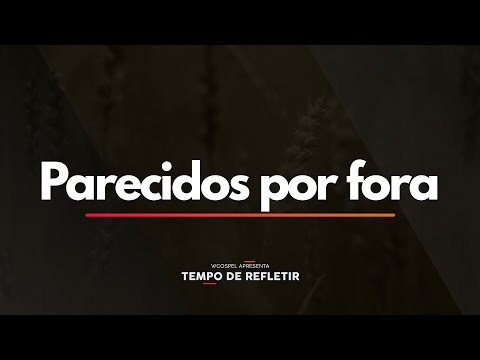 Tempo de Refletir 2463 - Parecidos por fora