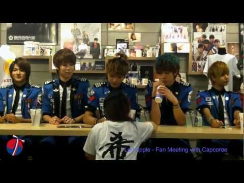 [FANCAM] 120813 Led Apple fanmeeting with capcoree