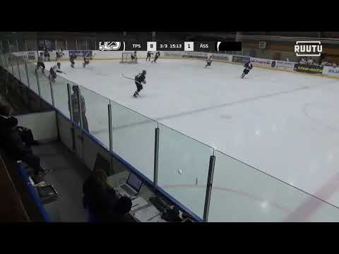 Juraj Slafkovsky 21st goal in season TPS U18 (Jr. B SM-sarja) 19/20