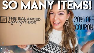 The Balanced Lifestyle Box Winter 2025 Unboxing + Coupon Code