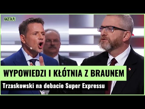 Wszystkie wypowiedzi Trzaskowskiego. Debata Super Expressu | Gazeta.pl