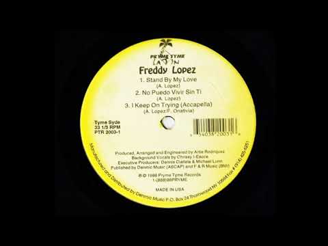 FREDDY LÓPEZ Stand By My Love (Percussion Mix) 12" Inch 1998