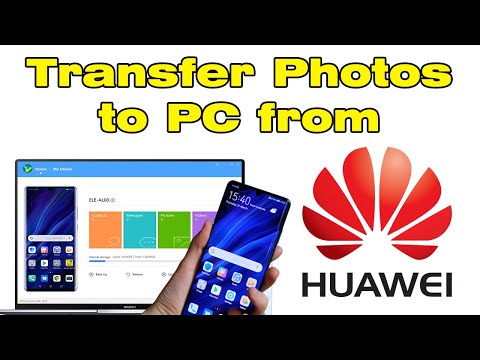How do i transfer photos from my Huawei phone to my computer