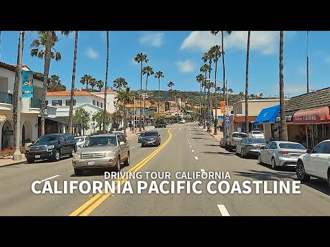 [Full Version] Driving California Huntington Beach, Long Beach, San Pedro & Palos Verdes, Travel, 4K