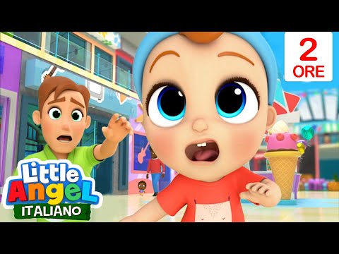 Divertimento al Centro Commerciale | Cartoni Animati con Gianni Piccino - Little Angel Italiano